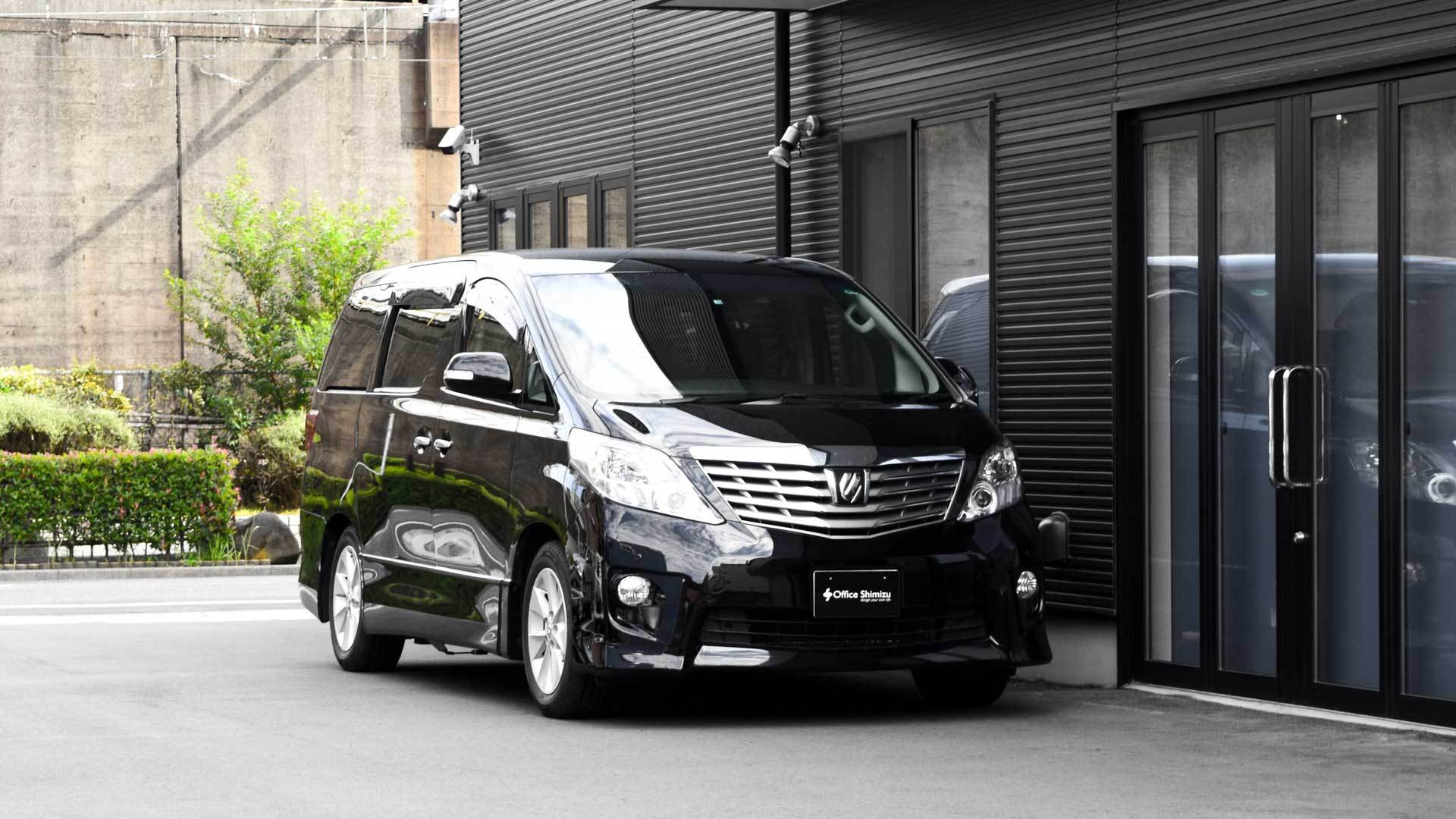 福祉車両改造事例 トヨタ アルファード 運転席回転昇降シート ターニーエヴォ Waoレンタカー 福祉車両 介護車両改造のオフィス清水